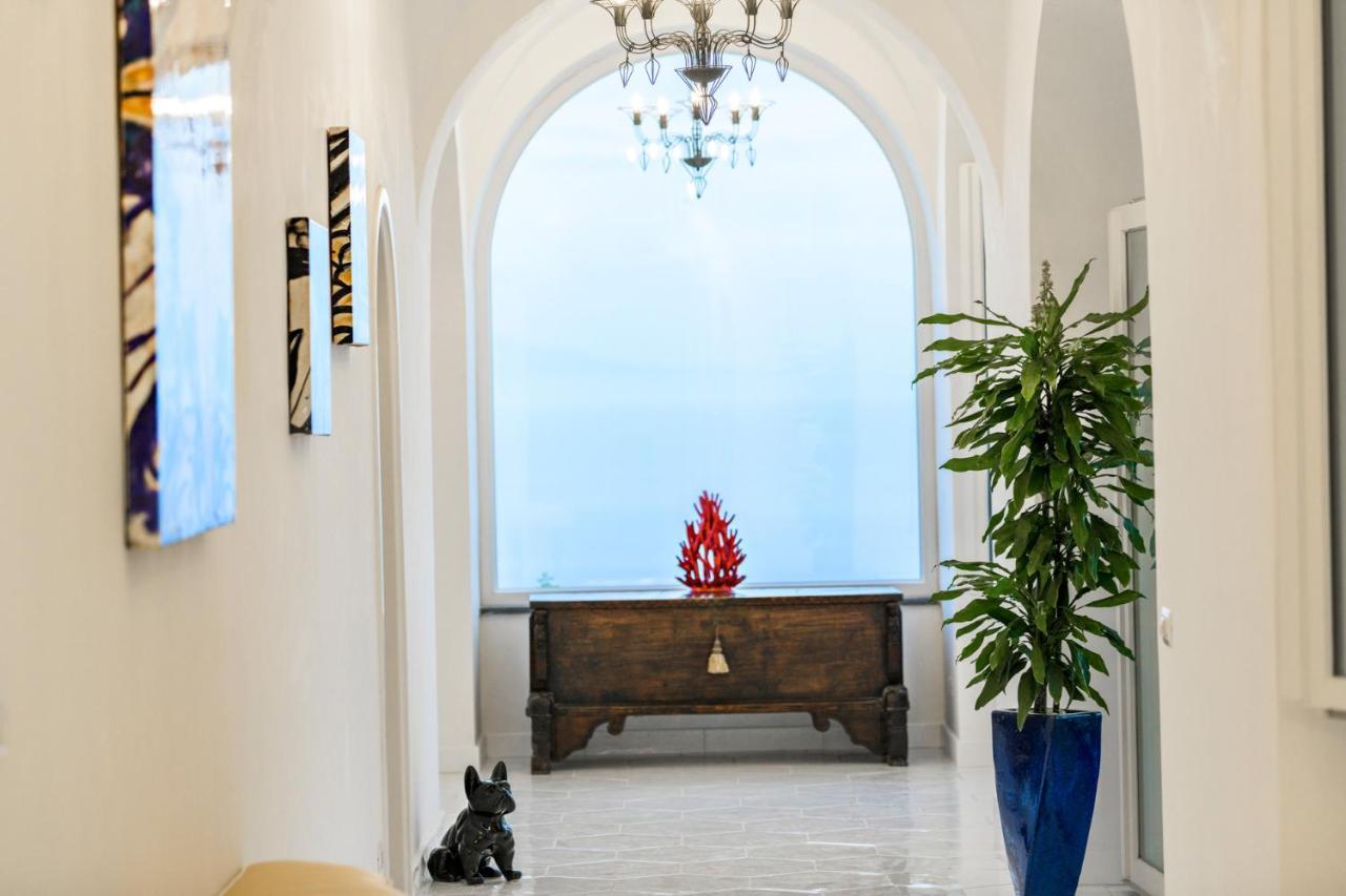 Villa Mimina - Exclusive Villa With Garden, Jacuzzi And Sea View Praiano Exterior photo